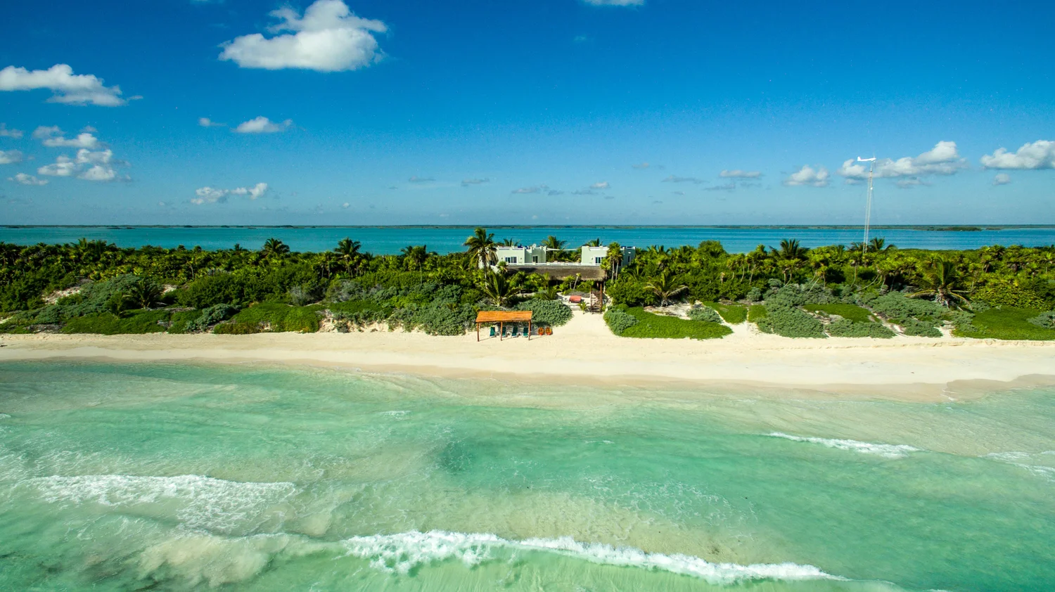 Beachfront lodging
